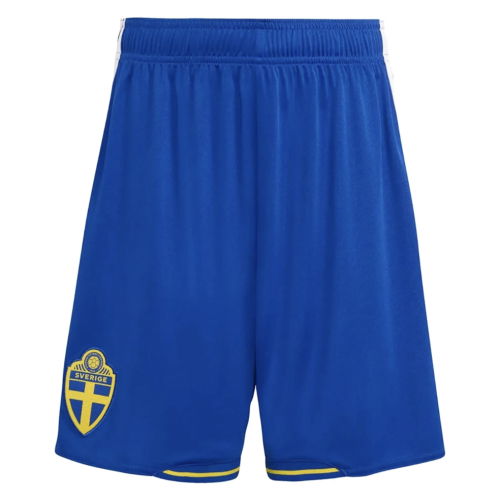 2026-2027 Sweden Home Shorts (Blue)
