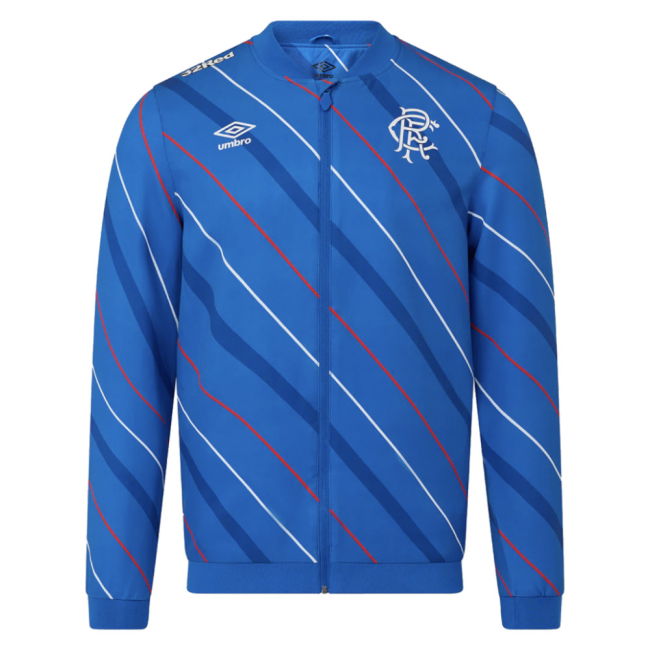 2025-2026 Rangers Pre Match Jacket (Lapis Blue)