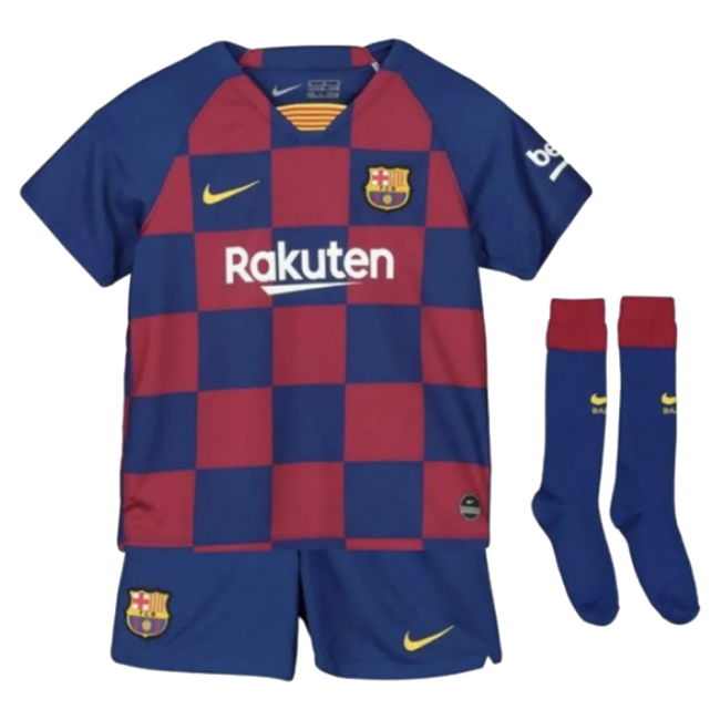 2019-2020 Barcelona Little Boys Home Kit