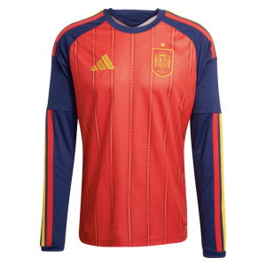 2026-2027 Spain Long Sleeve Home Shirt