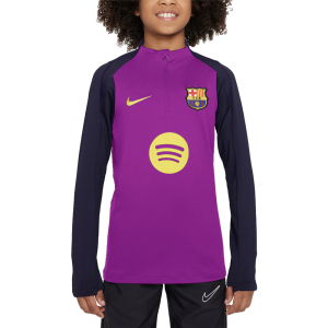 2025-2026 Barcelona Strike Drill Top (Vivid Purple) - Kids