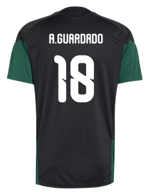 2026-2027 Mexico Training Jersey (Black) (A.Guardado 18)