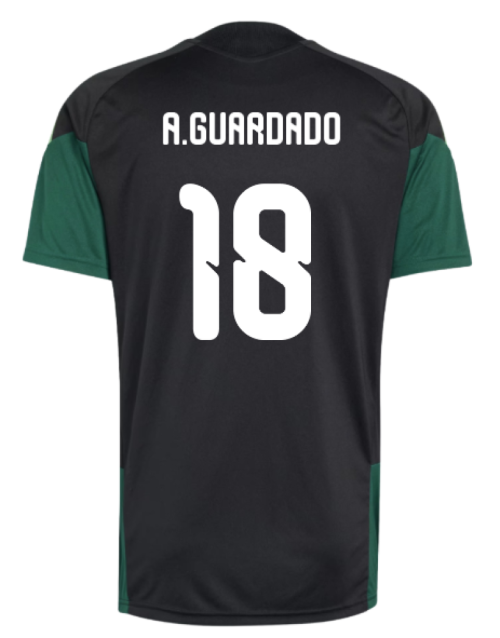 2026-2027 Mexico Training Jersey (Black) (A.Guardado 18)