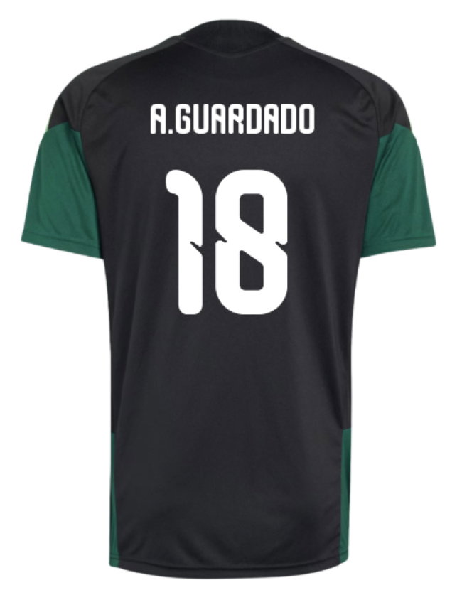 2026-2027 Mexico Training Jersey (Black) (A.Guardado 18)