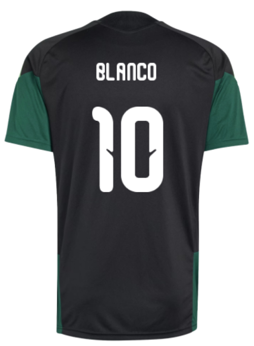 2026-2027 Mexico Training Jersey (Black) (Blanco 10)
