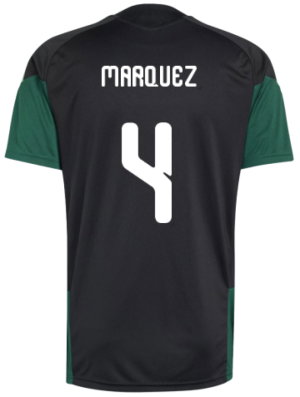 2026-2027 Mexico Training Jersey (Black) (Marquez 4)