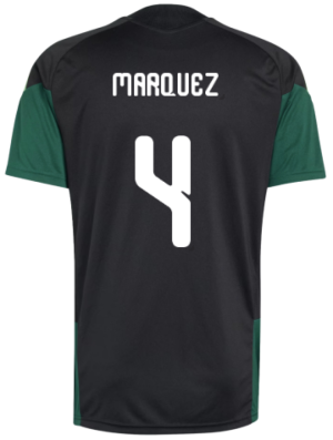 2026-2027 Mexico Training Jersey (Black) (Marquez 4)
