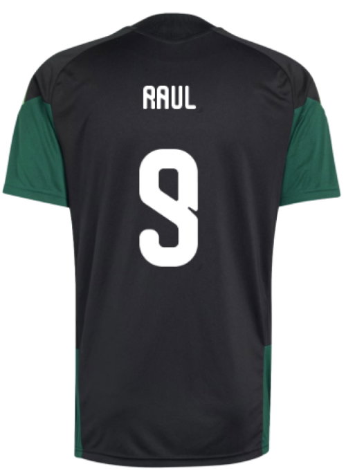 2026-2027 Mexico Training Jersey (Black) (Raul 9)