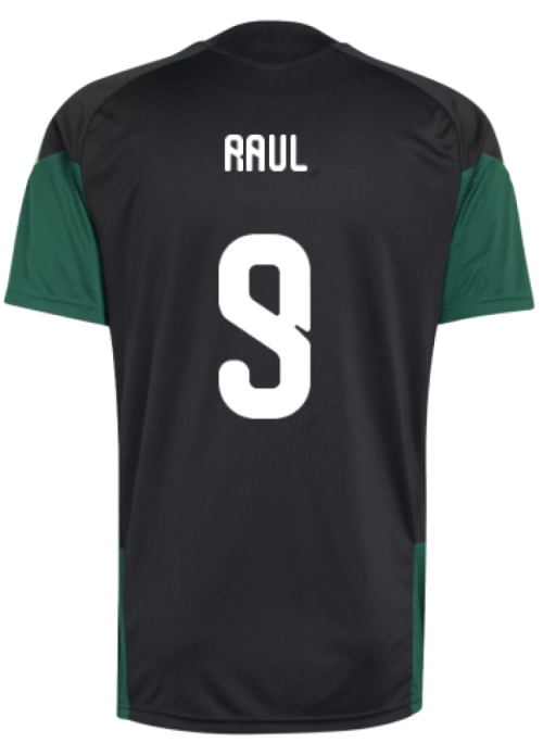 2026-2027 Mexico Training Jersey (Black) (Raul 9)
