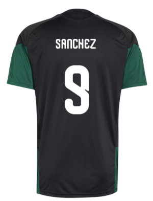2026-2027 Mexico Training Jersey (Black) (Sanchez 9)