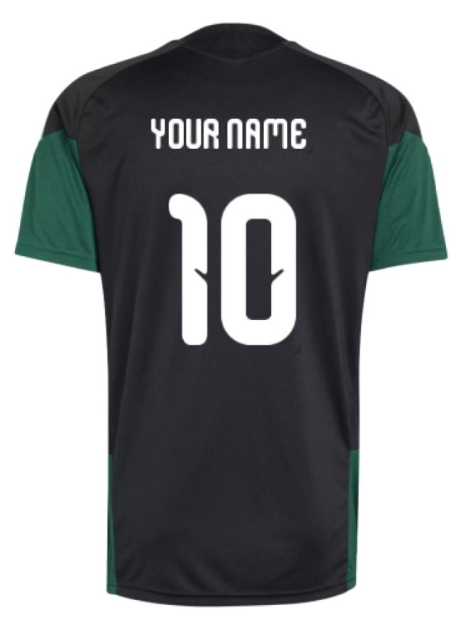 2026-2027 Mexico Training Jersey (Black) (Your Name)
