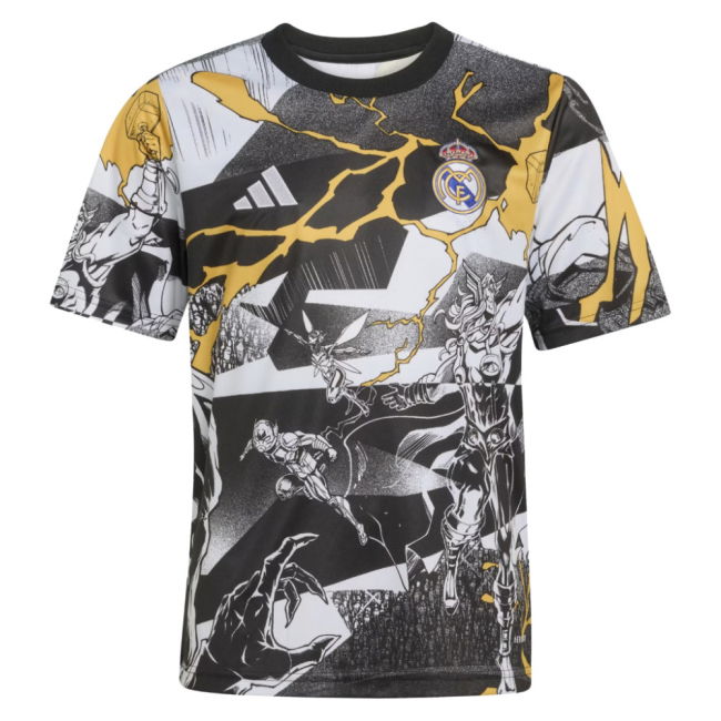 2025-2026 Real Madrid Pre Match Shirt (White) - Kids