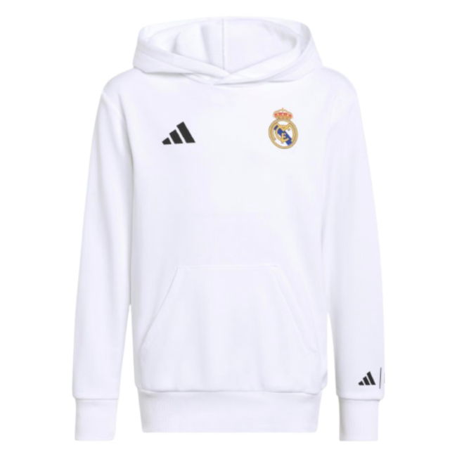 2025-2026 Real Madrid Marvel Hoody (White) - Kids