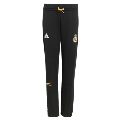 2025-2026 Real Madrid Marvel Pants (Black) - Kids