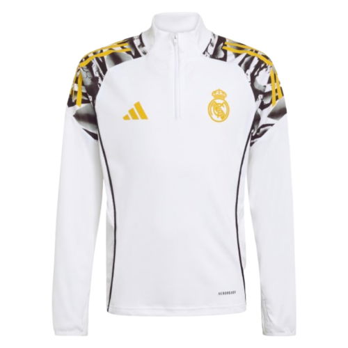2025-2026 Real Madrid Training Top (White) - Kids
