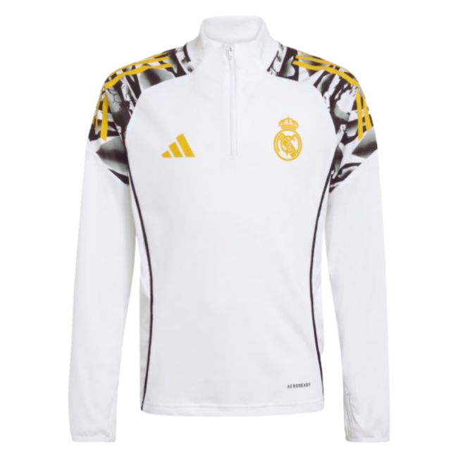 2025-2026 Real Madrid Training Top (White) - Kids