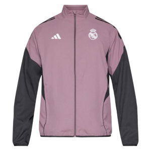 2025-2026 Real Madrid Presentation Jacket (Shadow Fig)