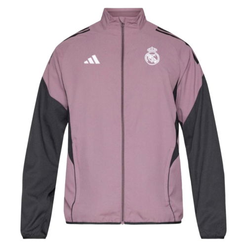 2025-2026 Real Madrid Presentation Jacket (Shadow Fig)