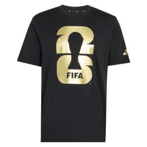 FIFA World Cup 2026 Official Emblem T-Shirt (Black)