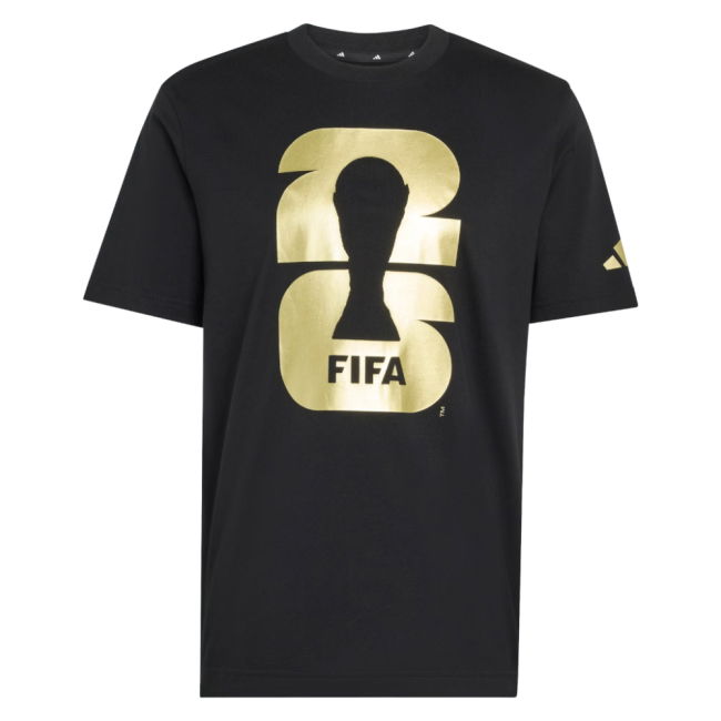 FIFA World Cup 2026 Official Emblem T-Shirt (Black)