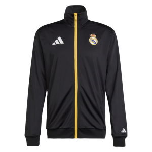 2025-2026 Real Madrid Marvel Track Top (Black)