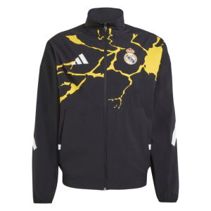 2026-2027 Real Madrid Anthem Jacket (Black)