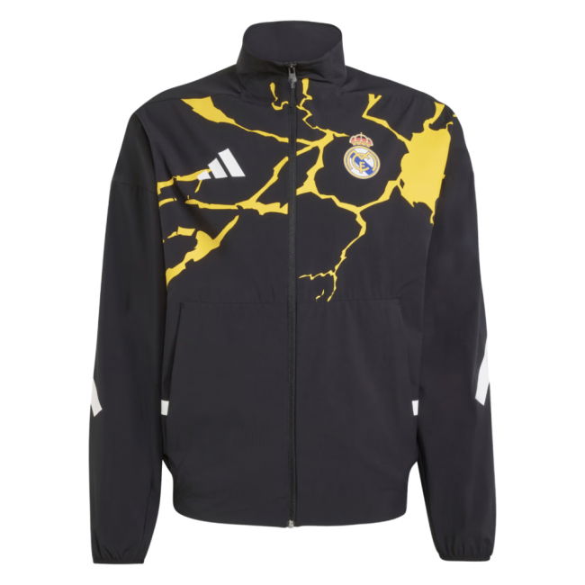 2026-2027 Real Madrid Anthem Jacket (Black)