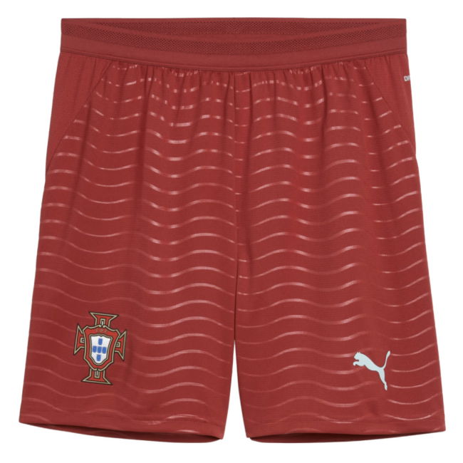 2026-2027 Portugal Home Shorts (Red)