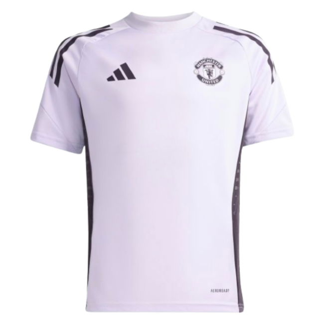 2025-2026 Man Utd Training Jersey (Purple Tint) - Kids