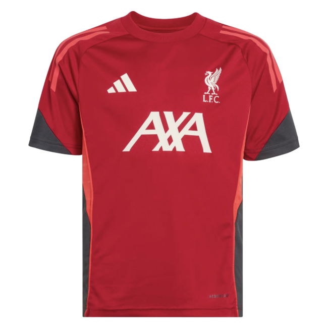 2025-2026 Liverpool Training Jersey (Strawberry Red) - Kids