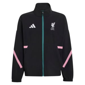 2025-2026 Liverpool Anthem Jacket (Black) - Kids
