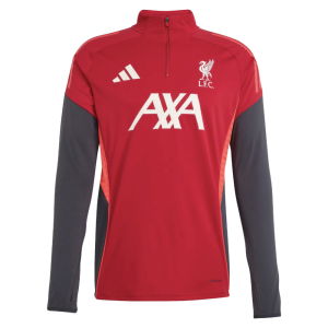 2025-2026 Liverpool Training Top (Strawberry Red)