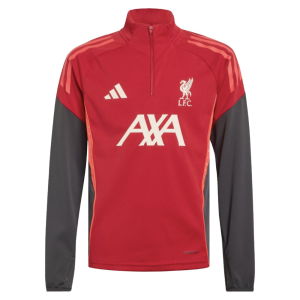 2025-2026 Liverpool Training Top (Strawberry Red) - Kids