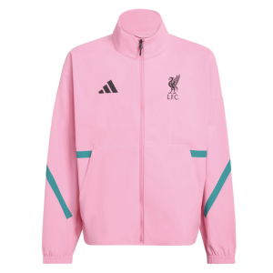 2025-2026 Liverpool Anthem Jacket (Pink) - Kids