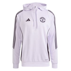 2025-2026 Man Utd Training Hoody (Purple Tint)