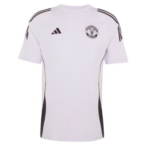 2025-2026 Man Utd Training Tee (Purple Tint)