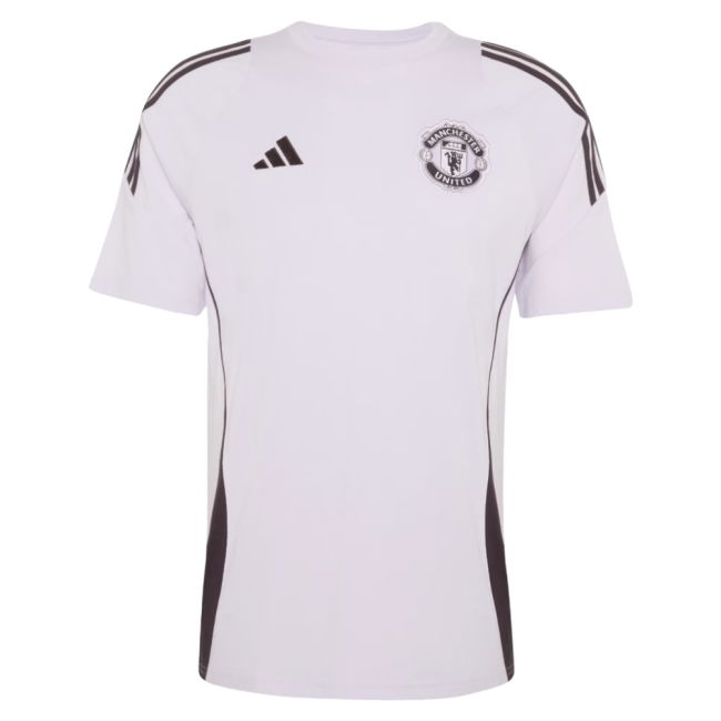 2025-2026 Man Utd Training Tee (Purple Tint)
