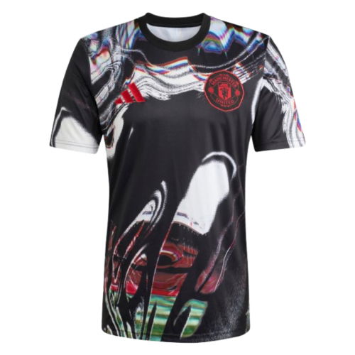 2025-2026 Man Utd Pre Match Shirt (Black)