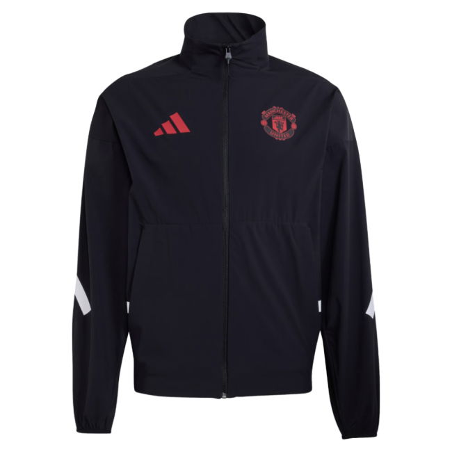 2025-2026 Man Utd Anthem Jacket (Black)