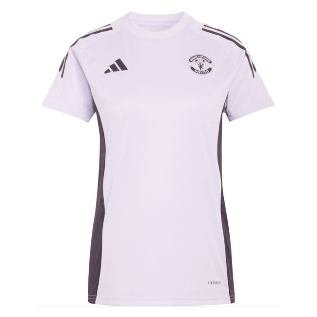 2025-2026 Man Utd Training Jersey (Purple Tint) - Womens