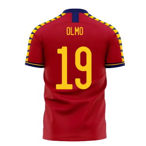 Spain 2025-2026 Home Concept Football Kit (Libero) (OLMO 19)