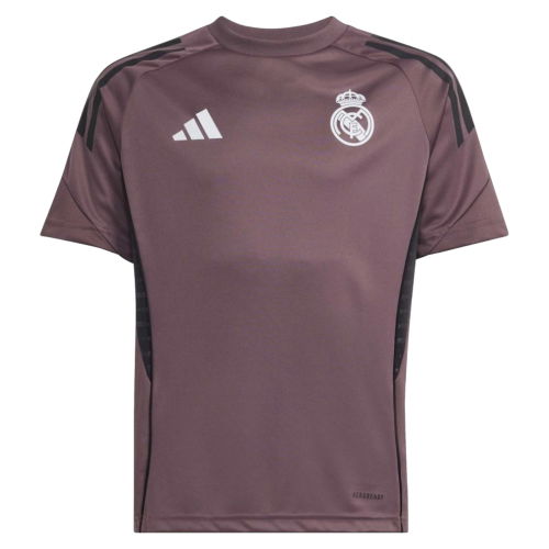 2025-2026 Real Madrid Training Jersey (Shadow Fig) - Kids