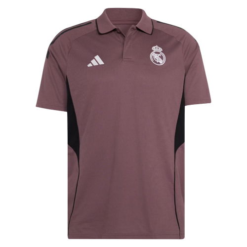 2025-2026 Real Madrid Polo Shirt (Shadow Fig)
