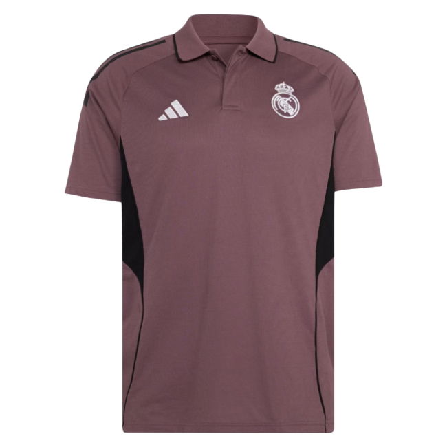 2025-2026 Real Madrid Polo Shirt (Shadow Fig)