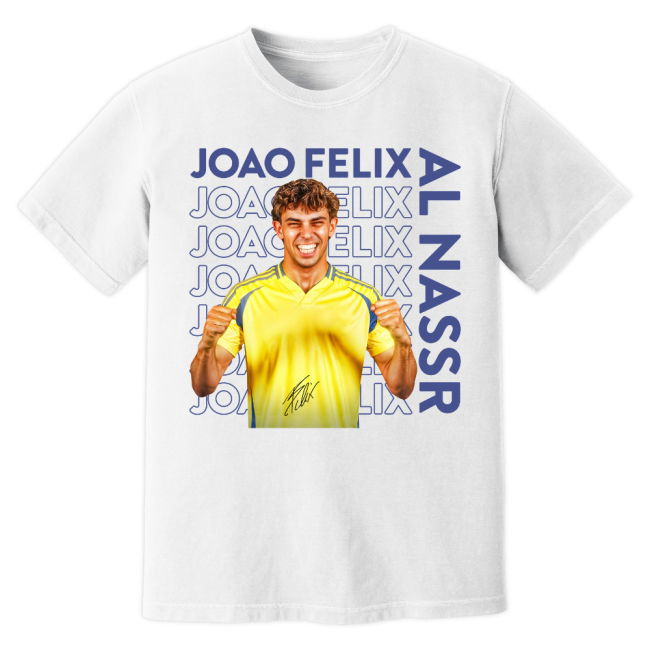 Joao Felix Al-Nassr New Signing T-Shirt (White)