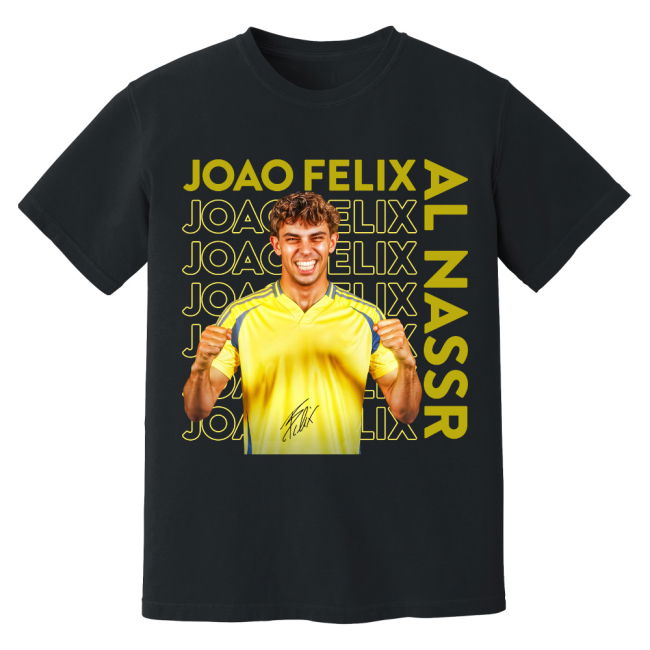 Joao Felix Al-Nassr New Signing T-Shirt (Black)