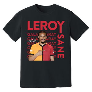 Leroy Sane Galatasaray New Signing T-Shirt (Black)