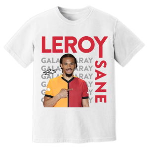 Leroy Sane Galatasaray New Signing T-Shirt (White)