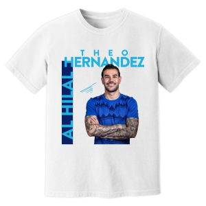 Theo Hernandez Al Hilal New Signing T-Shirt (White)