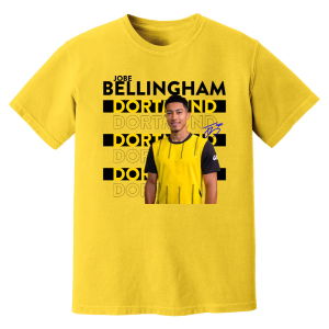 Jobe Bellingham Dortmund New Signing T-Shirt (Yellow)